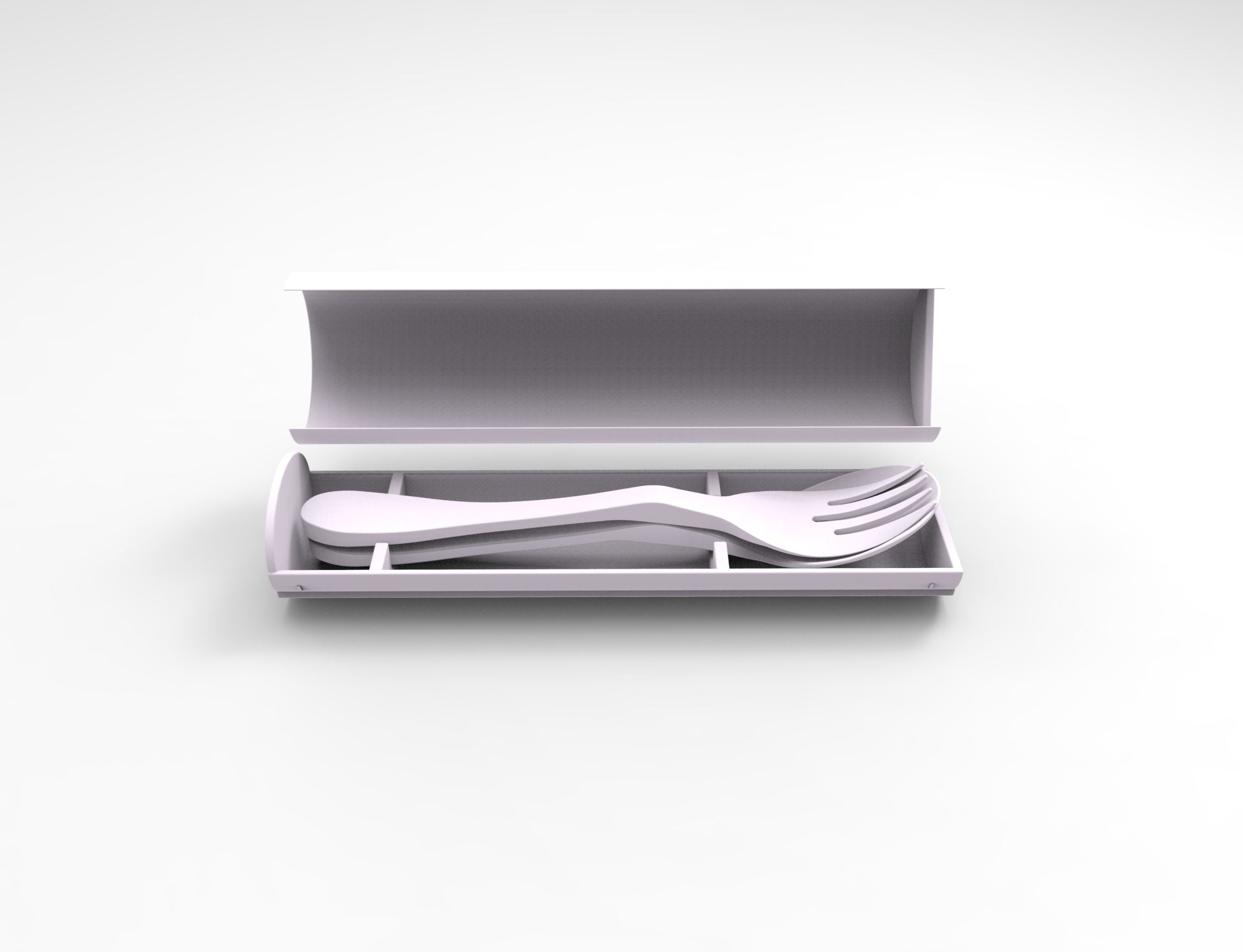 Eco  8 Piece Flatware Set and Carry Case by KNORK