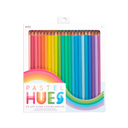 Pastel Hues Colored Pencils - Set of 24