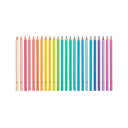 Pastel Hues Colored Pencils - Set of 24
