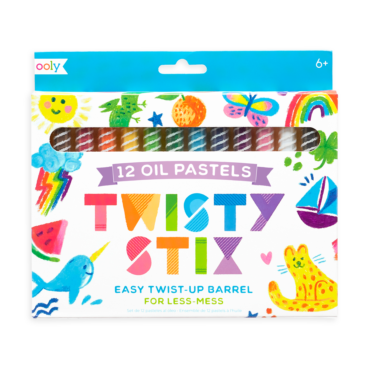 Twisty Stix Oil Pastels by OOLY