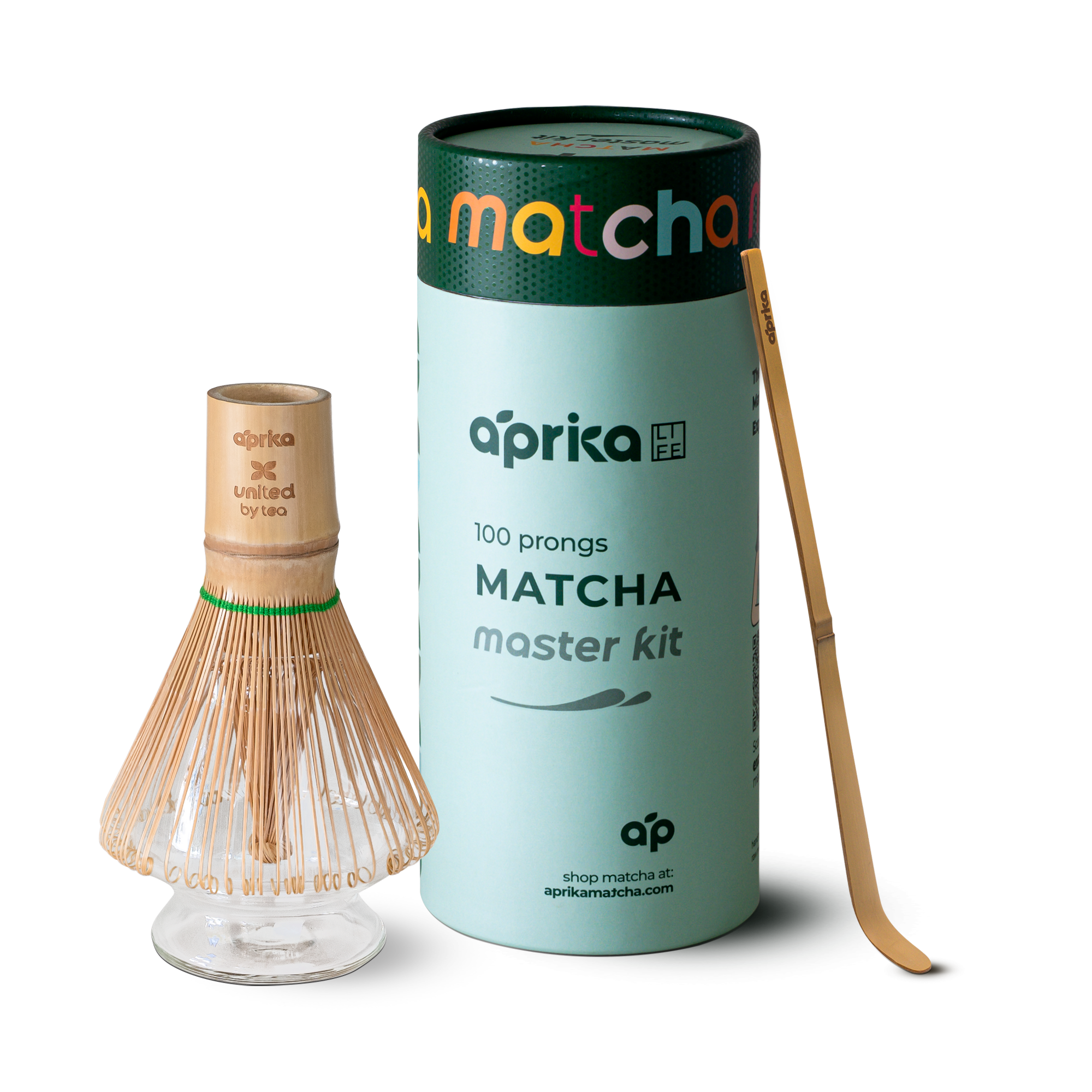 Matcha Bamboo Whisk & Holder Set by Aprika Life