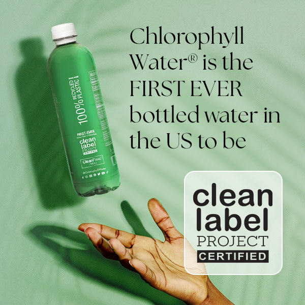 Chlorophyll Water®    (Case of 6): Purified Mountain Spring Water with Essential Vitamins by Chlorophyll Water