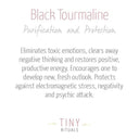 Black Tourmaline Sphere with Tripod