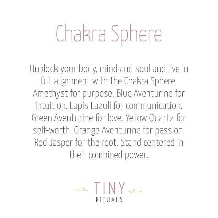 Chakra Sphere with Tripod by Tiny Rituals