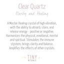 Clear Quartz Sphere with Tripod