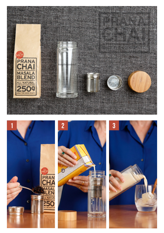 Prana Chai Cold Brew Flask by Prana Chai