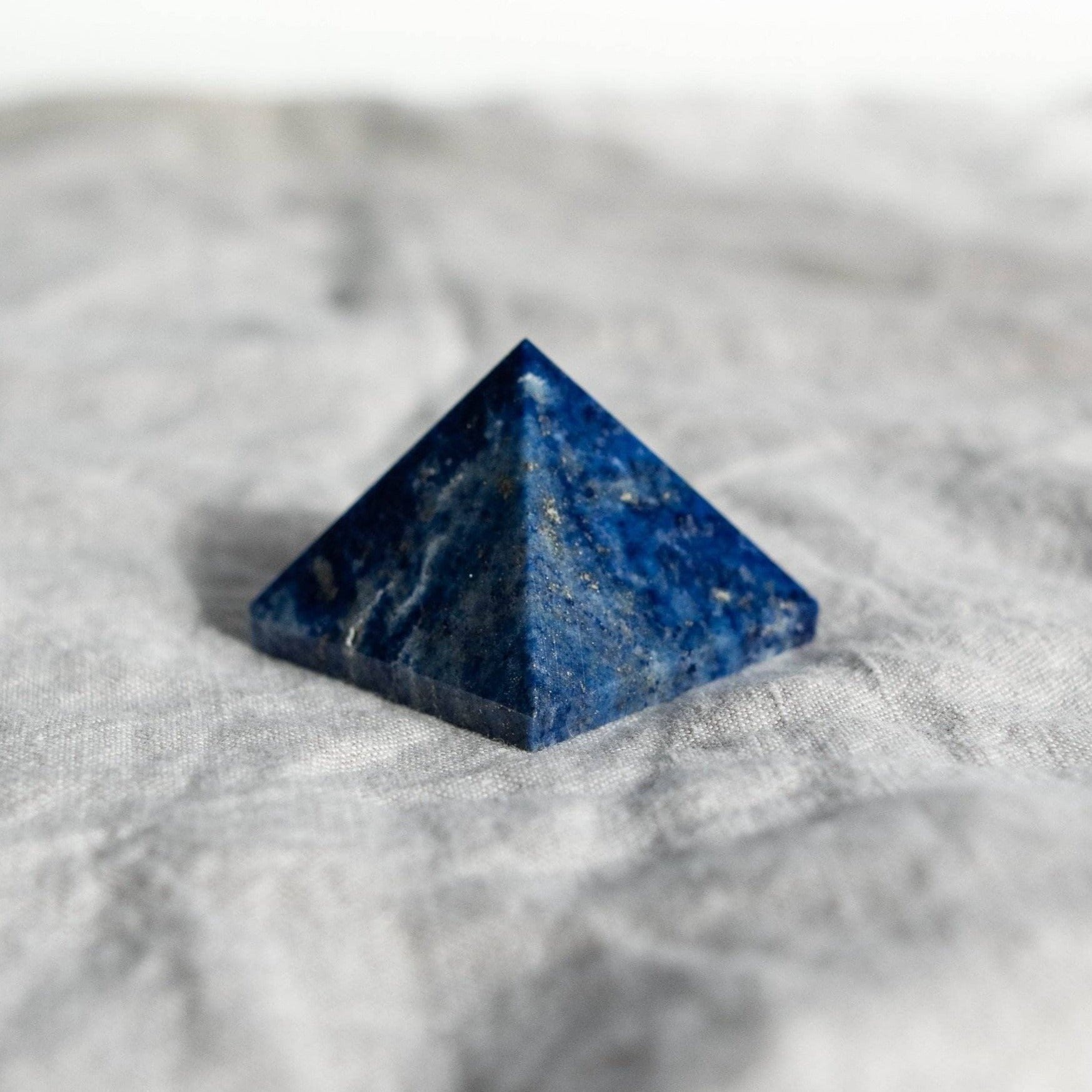 Lapis Lazuli Pyramid by Tiny Rituals