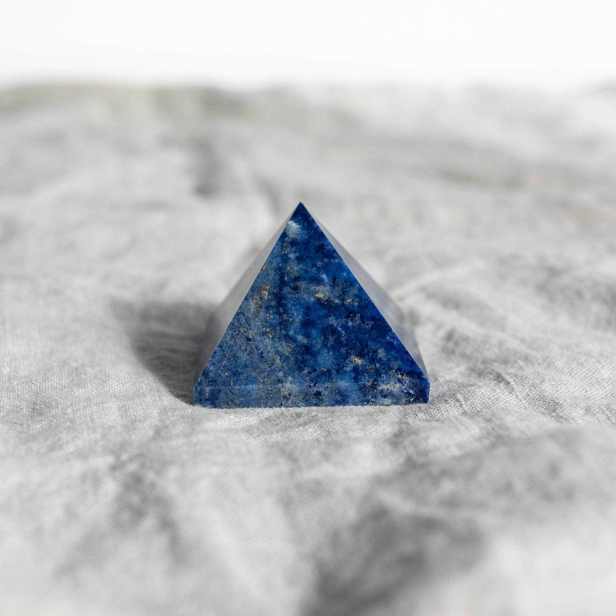 Lapis Lazuli Pyramid by Tiny Rituals