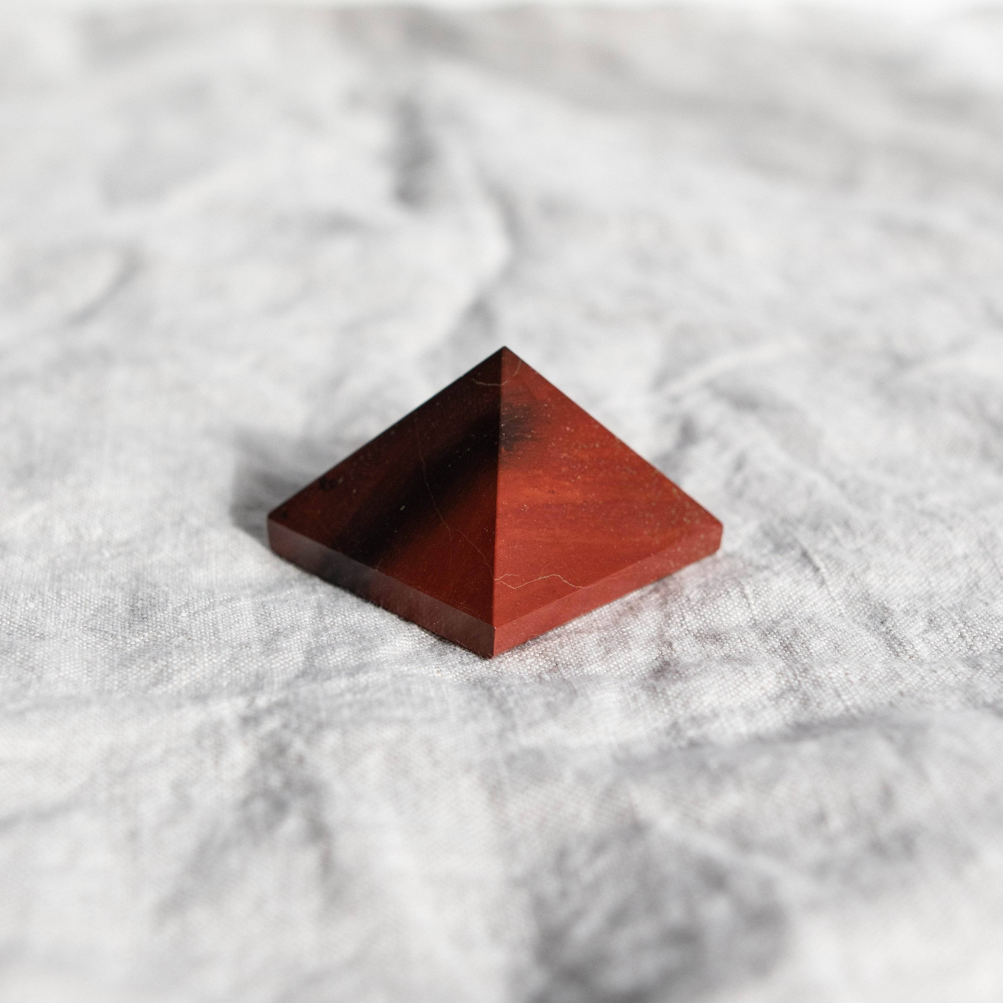 Red Jasper Pyramid by Tiny Rituals