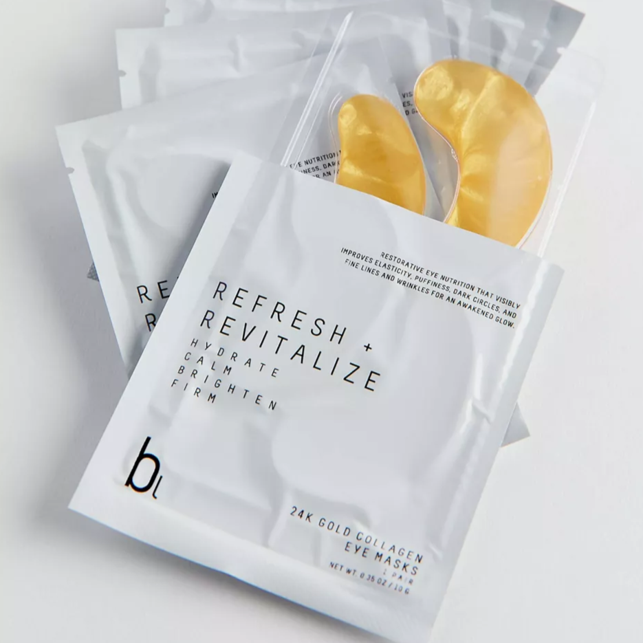 REFRESH + REVITALIZE <br/>24K GOLD COLLAGEN EYE MASKS <br/>Subscription Product by BEAUTOLOGY LAB