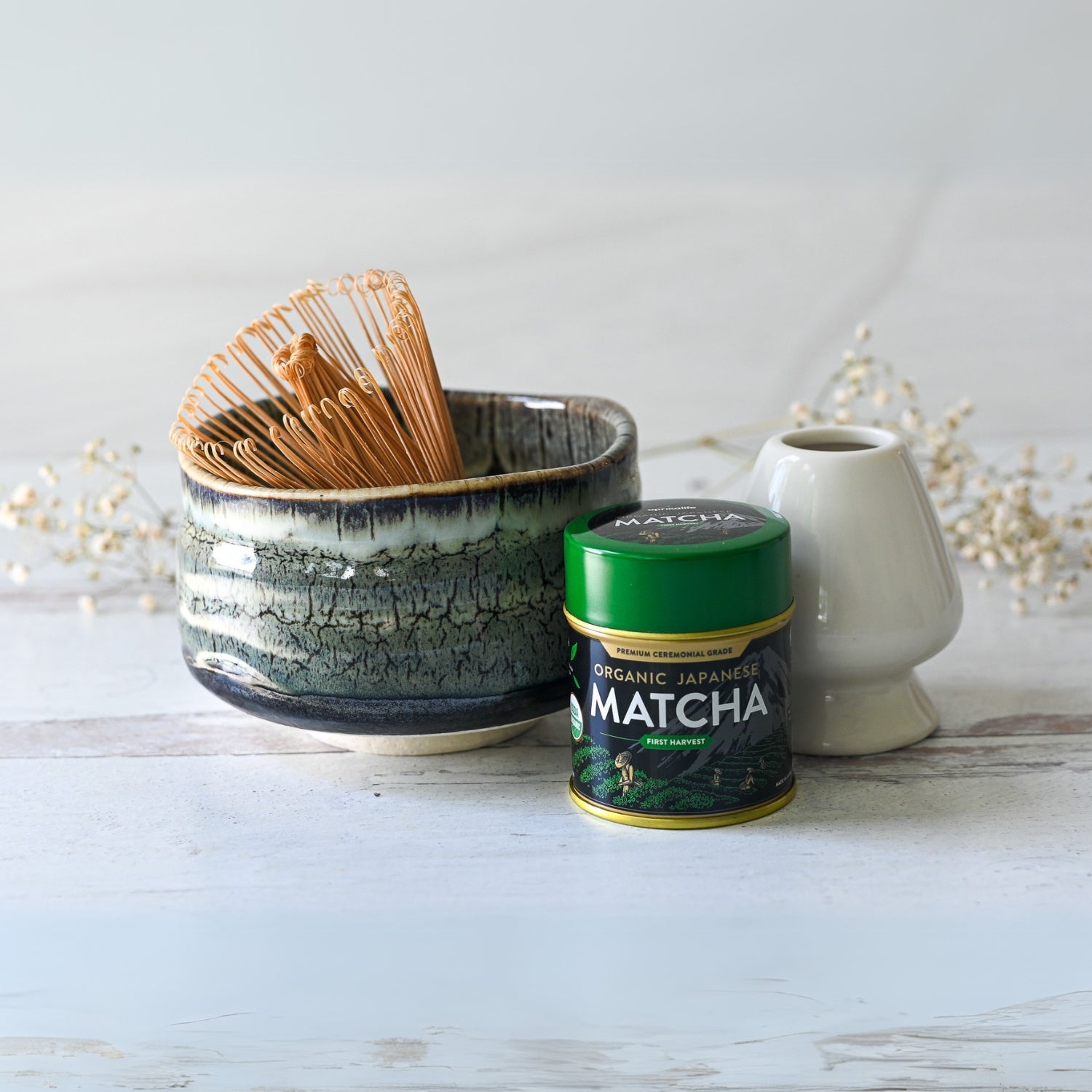 Iguchi Tenmoku Matcha Bowl by Aprika Life