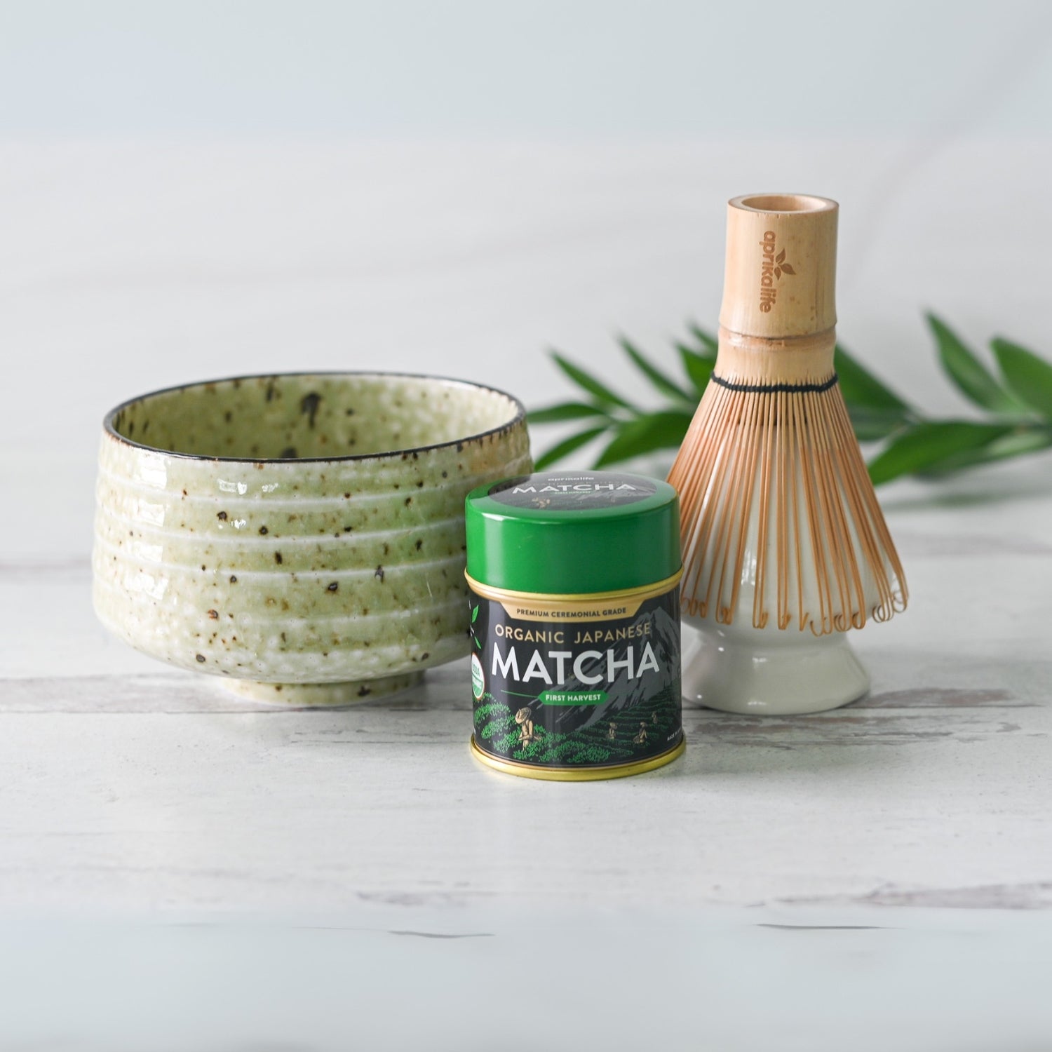 Kaneni White Matcha Set by Aprika Life