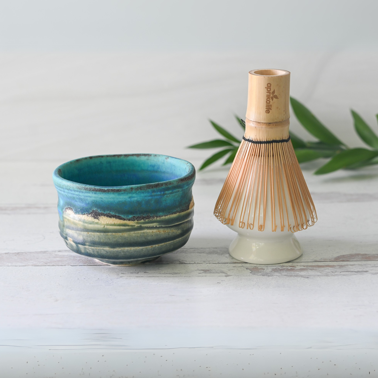 Marusho Blue Matcha Bowl by Aprika Life