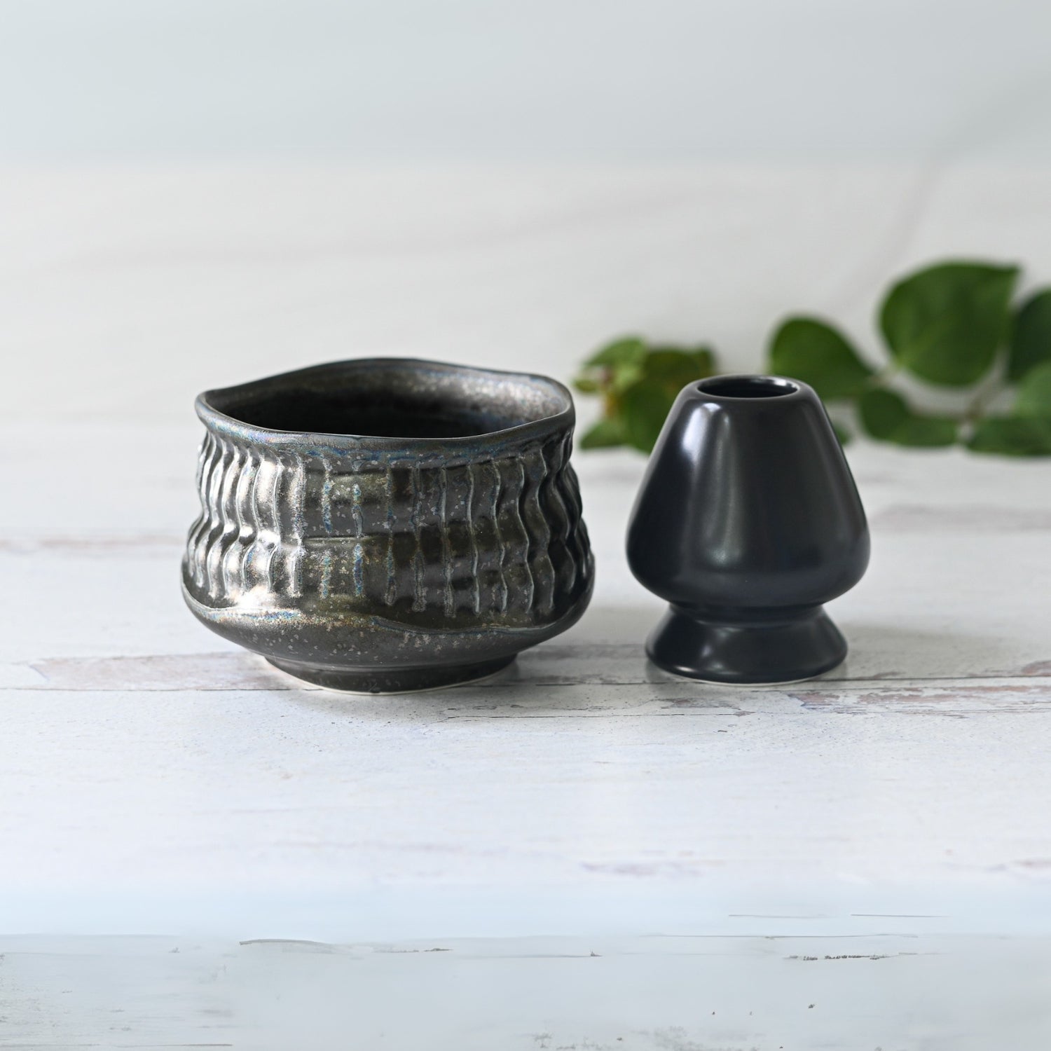 Meisen Black Matcha Bowl by Aprika Life