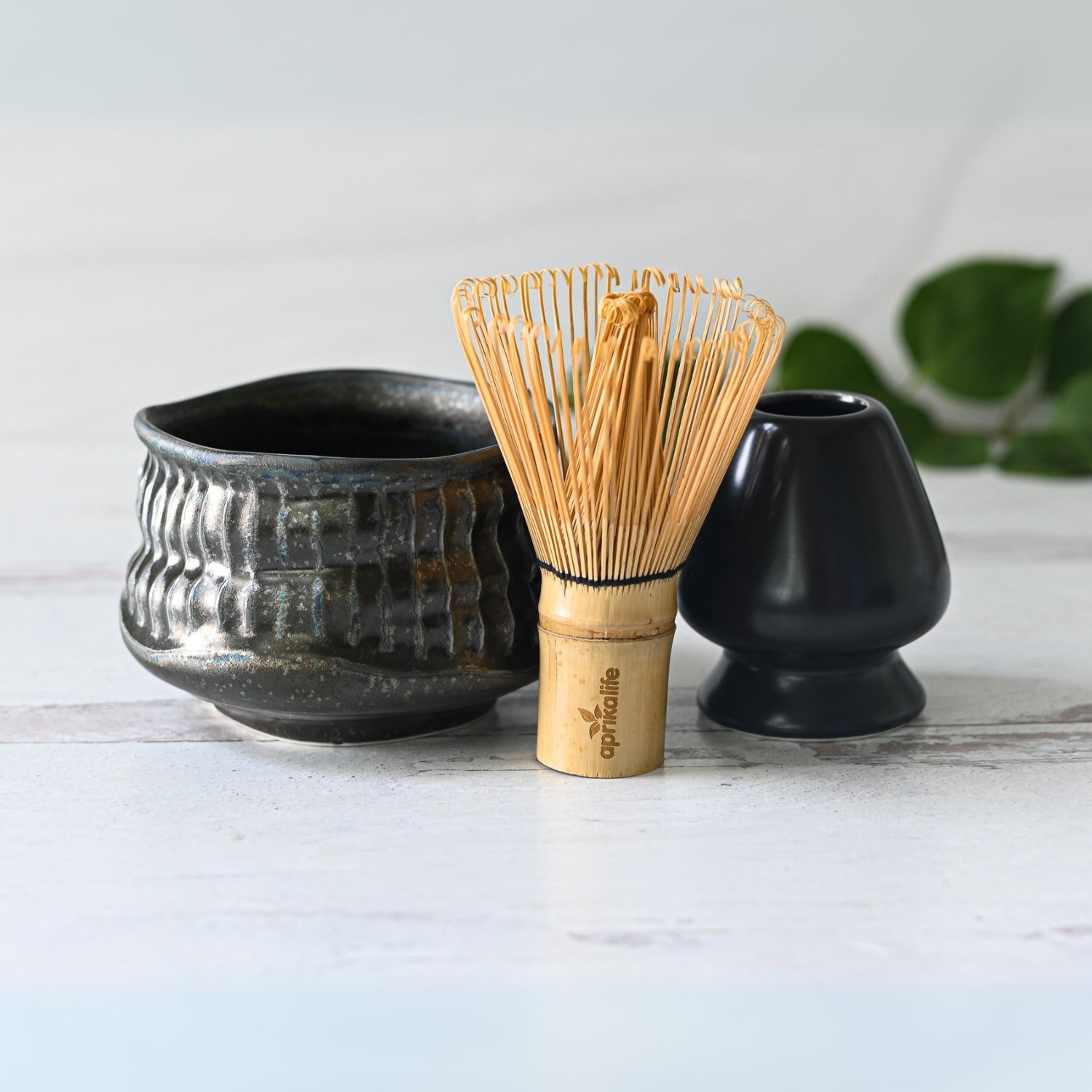 Meisen Black Matcha Bowl by Aprika Life