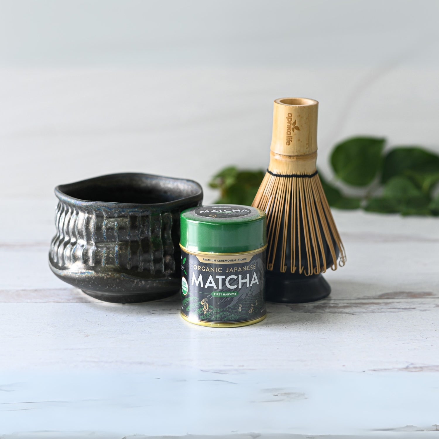 Meisen Black Matcha Bowl by Aprika Life