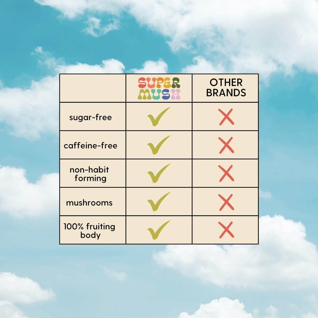 Daily Flow Focus SuppleMints by SuperMush