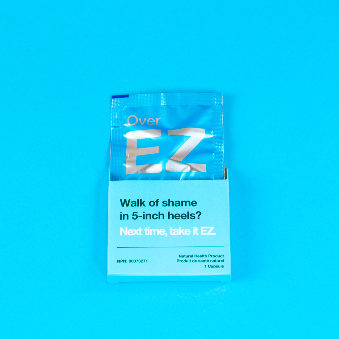 Over EZ: Hangover Prevention Supplement Canada by EZ Lifestyle