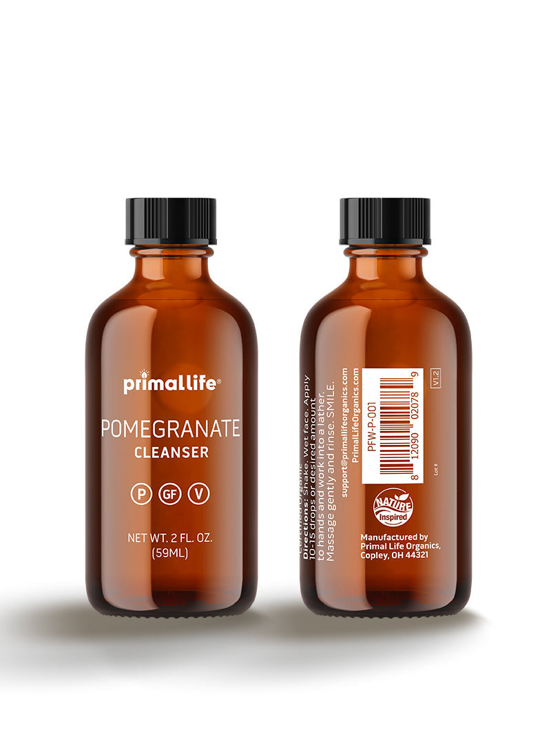 Pomegranate Cleanser, Dry | Sensitive by Primal Life Organic II LLC