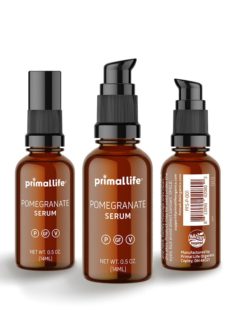 Pomegranate Serum: Dry | Sensitive by Primal Life Organic II LLC