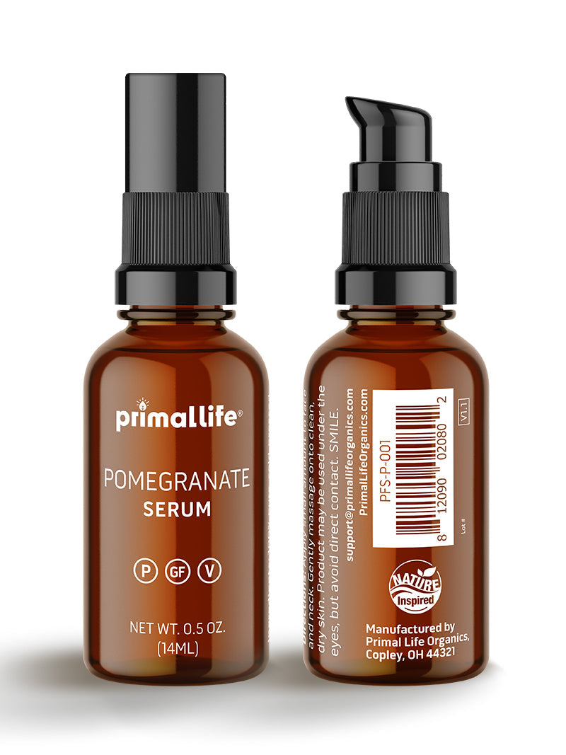 Pomegranate Serum: Dry | Sensitive by Primal Life Organic II LLC