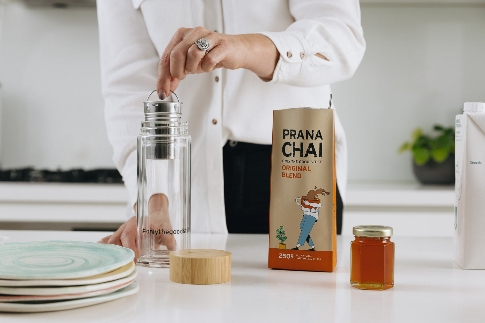 Prana Chai Vegan Agave Blend 250g by Prana Chai