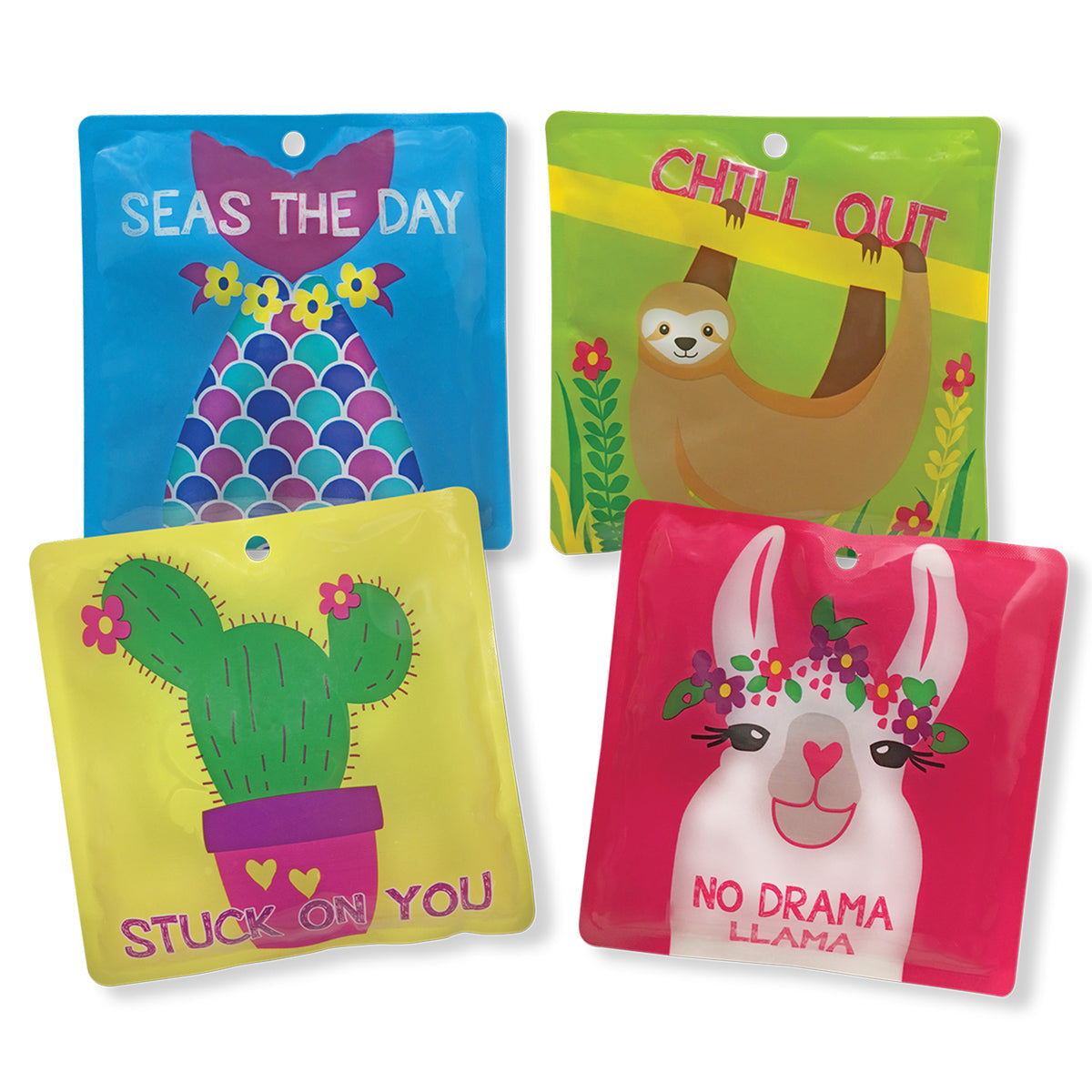 6x6 Sloth Reusable Eco-Friendly Ice Pack (1pc) by WAFF World Gifts Inc.