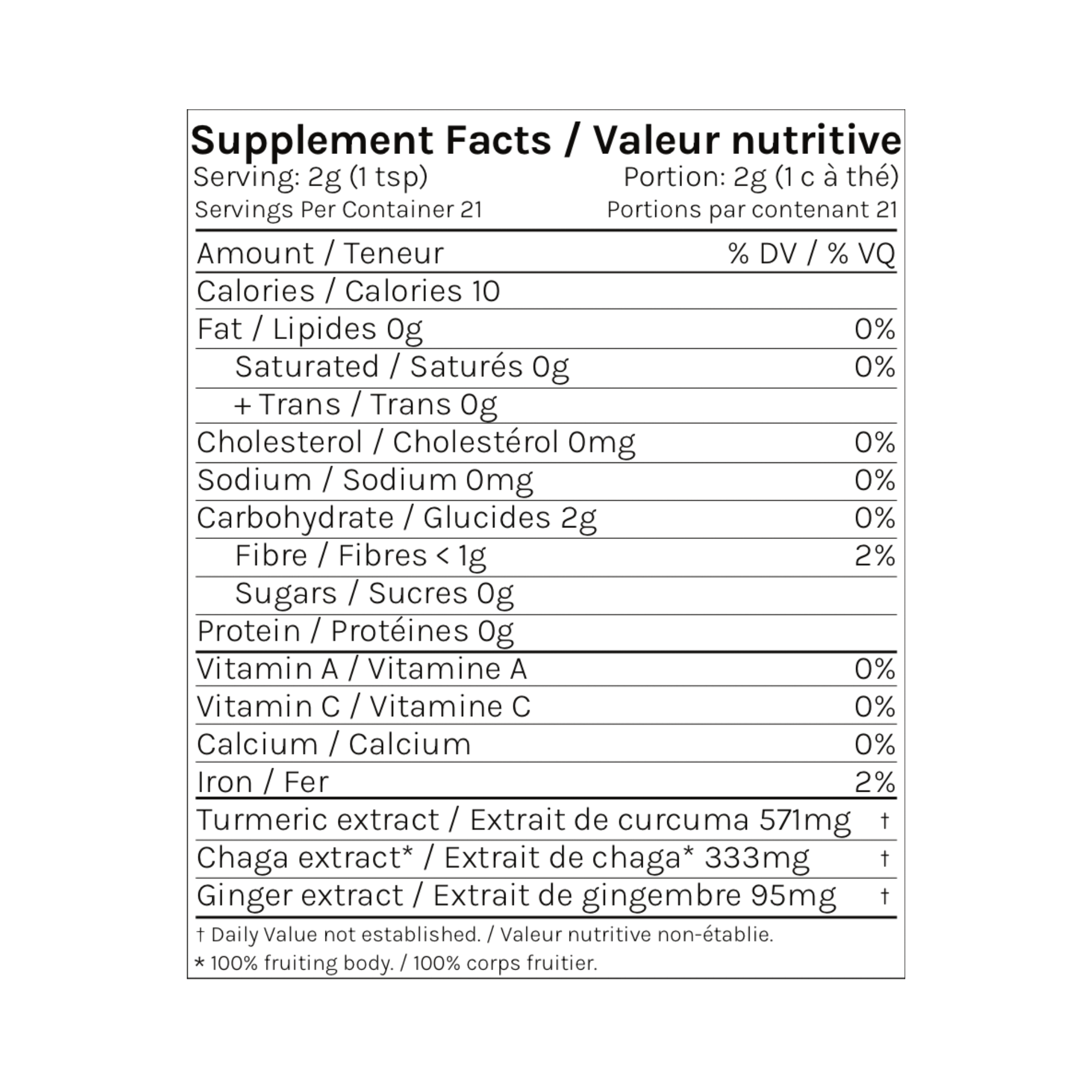 SUNBORN – IMMUNE REPAIR TURMERIC by Fourfeels