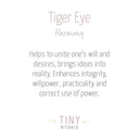 Tiger Eye Sphere with Tripod