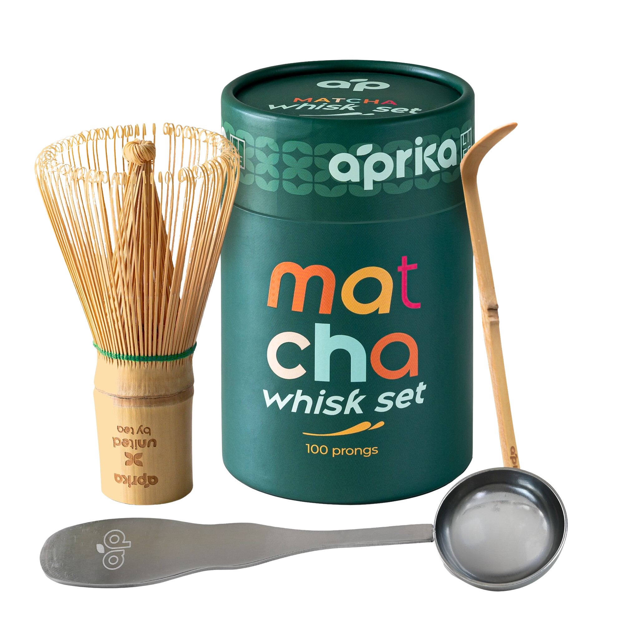 Matcha Bamboo Whisk Set by Aprika Life