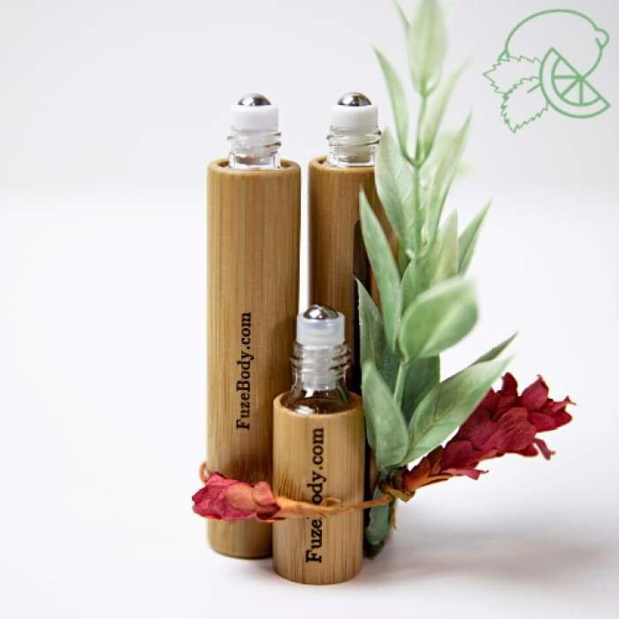 Calm - Mojito - Wood Roll-On Pure Essential Oils by Fuze Body