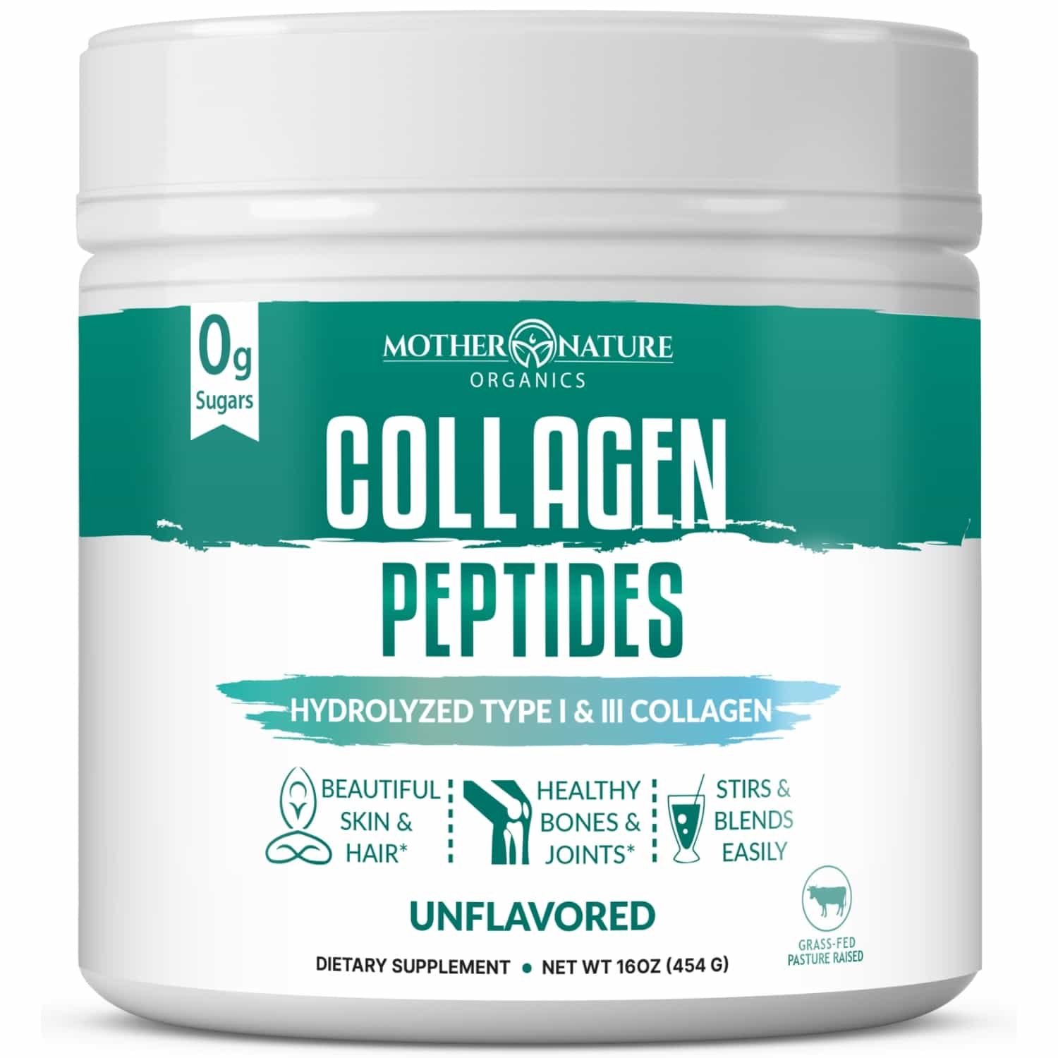 Collagen Peptides Powder by Mother Nature Organics