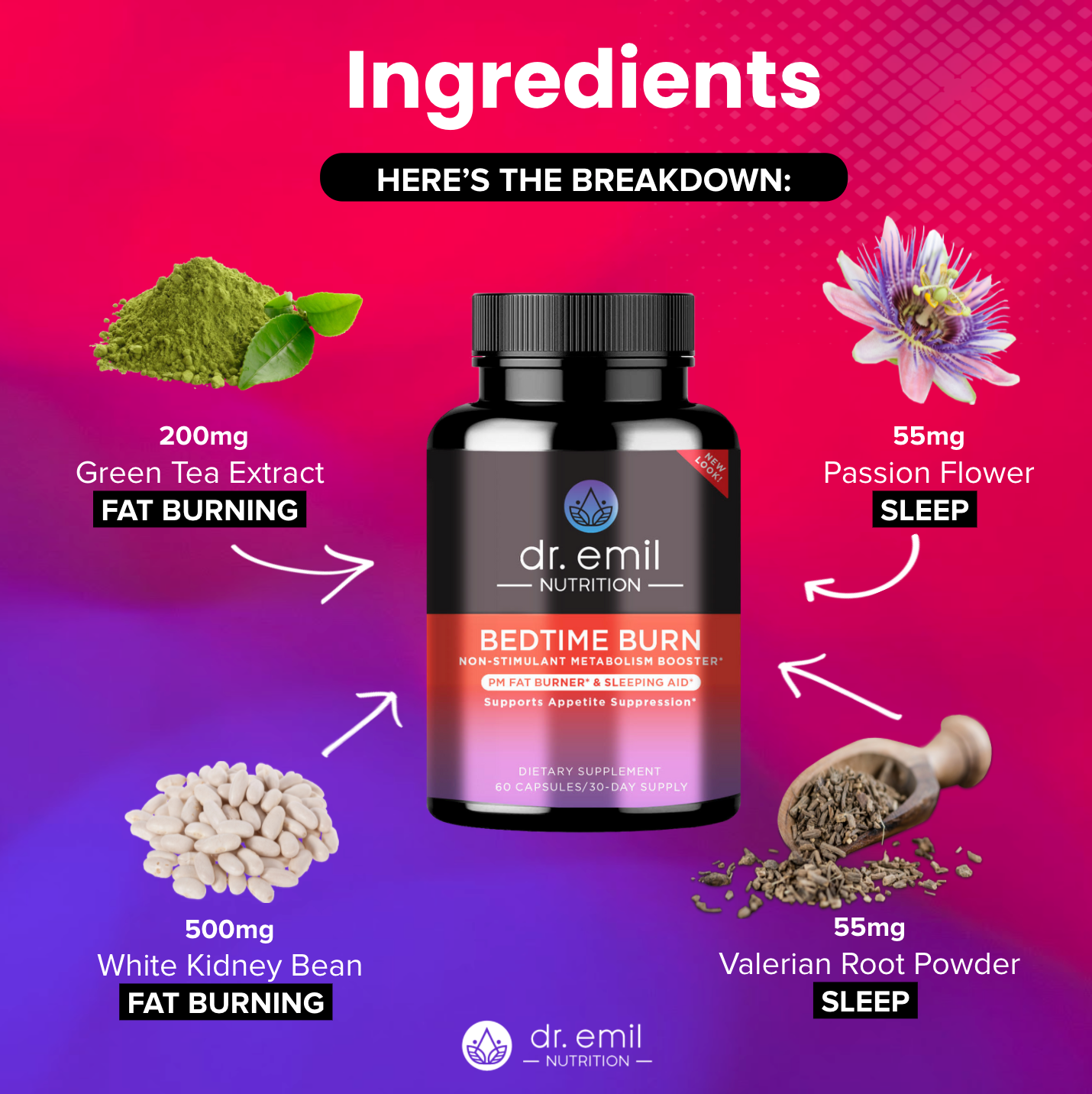 Bedtime Burn by Dr Emil Nutrition