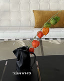 Handcrafted Nordic Style Wrinkle Pottery Jug Vase