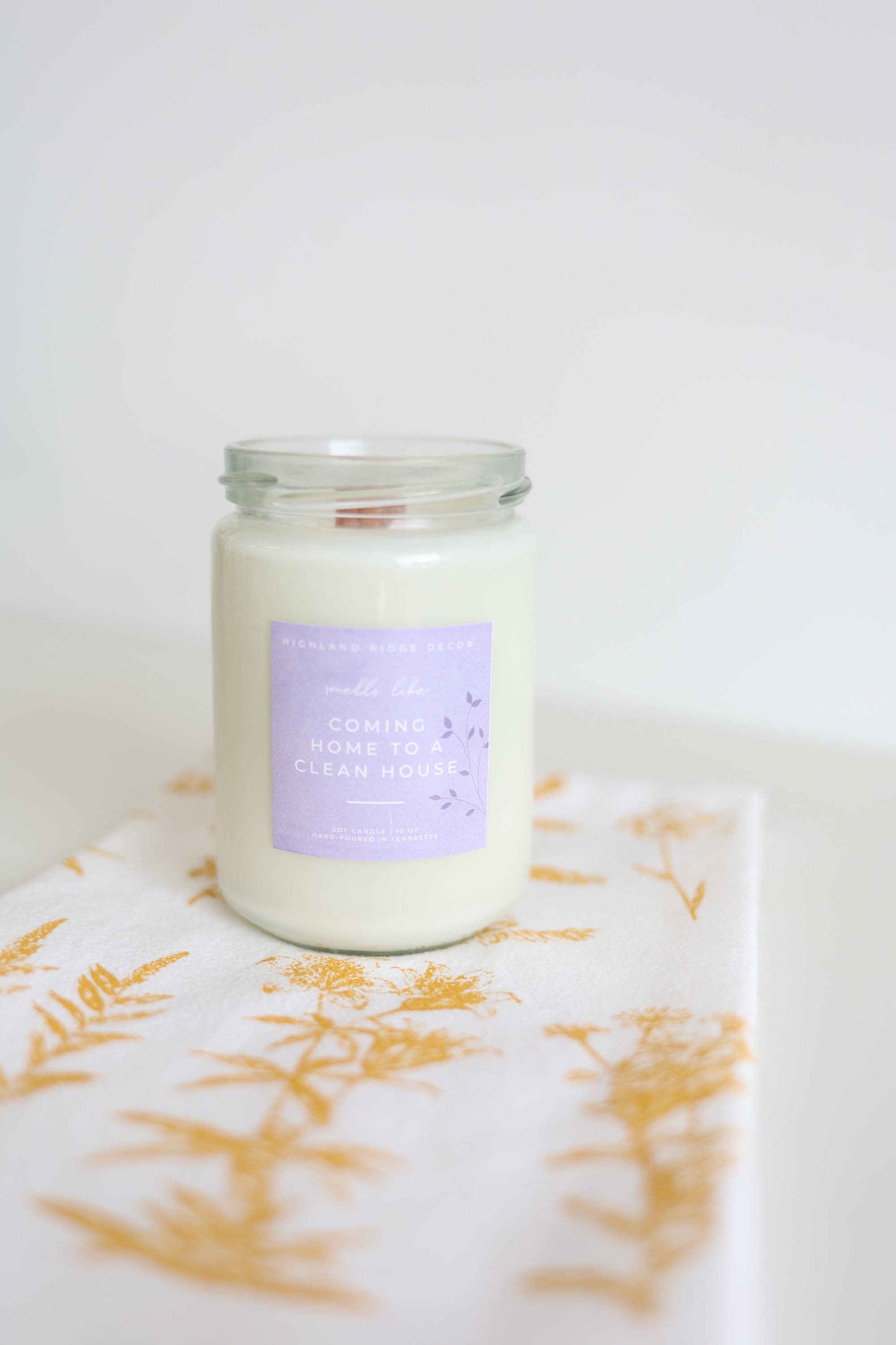 "Coming Home To A Clean House" Candle by Jubilee Trading Company