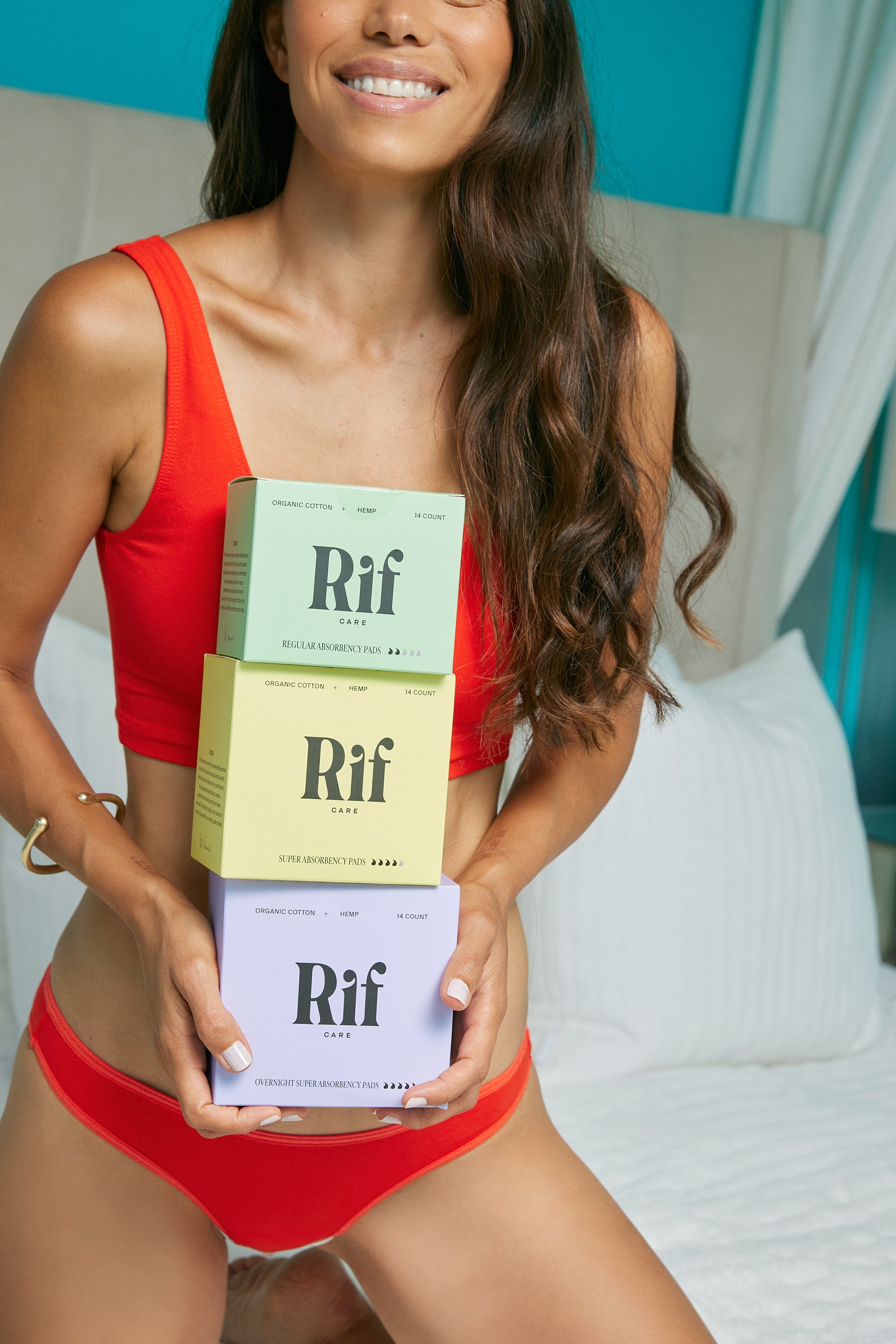 Organic Pads with Wings - Multipack Bundle by Rif care