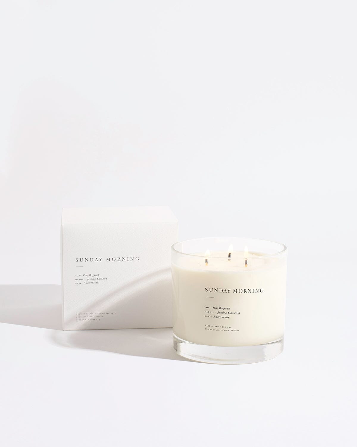 Sunday Morning XL 3-Wick Candle by Brooklyn Candle Studio