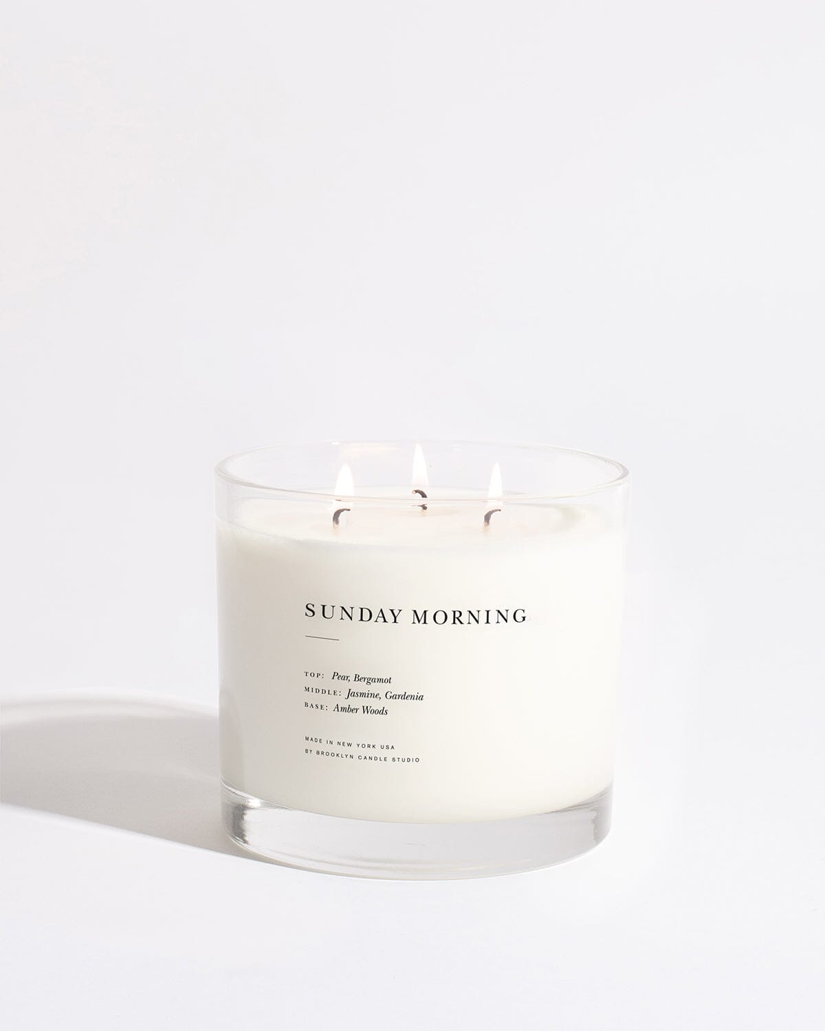 Sunday Morning XL 3-Wick Candle by Brooklyn Candle Studio